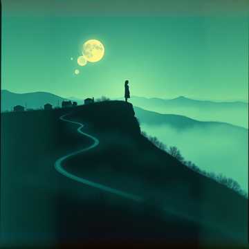 Midnight Hills — Luna Vale (1) cover