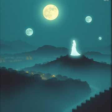 Midnight Hills — Luna Vale cover