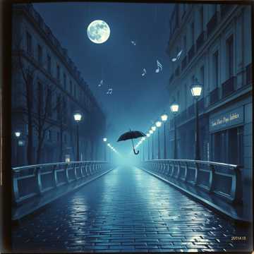 Midnight in Paris — Adrien Vale cover