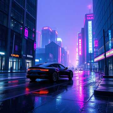 Neon Cartel — Midnight Sprinter cover