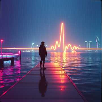 Neon Harbor — Running Through Your Echo cover