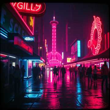 Neon Phantom — Midnight Carnival (1) cover