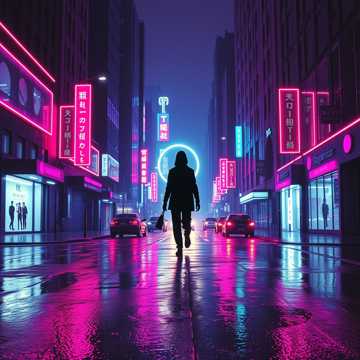 Neon Phantom — Midnight Don't Care (1) cover