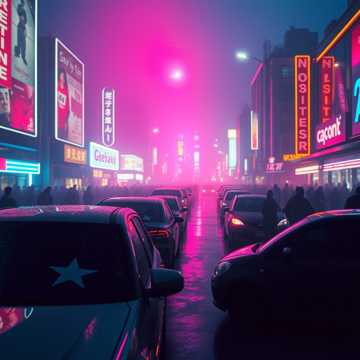 Neon Pharaoh — Midnight Riot cover