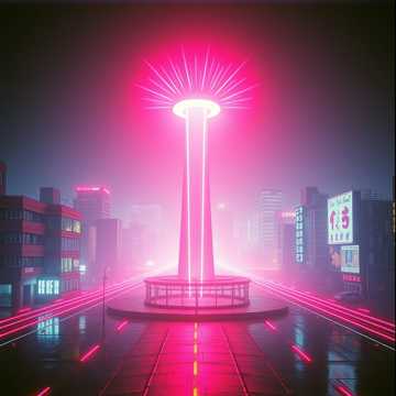 Neon Riot — RA RA RISING (2) cover