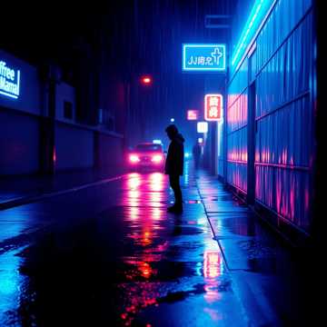 Neon Ryder — Midnight Calling (1) cover