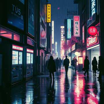 Neon Tokyo Nights — Adrien Vale cover