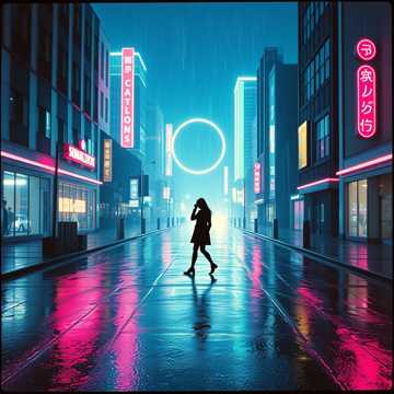 Neon Typhoon — Midnight Circles cover