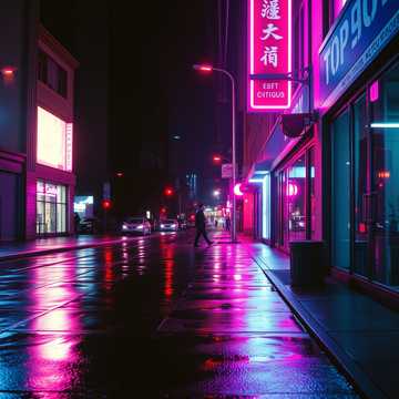 Neon Vale — Midnight Echo (1) cover