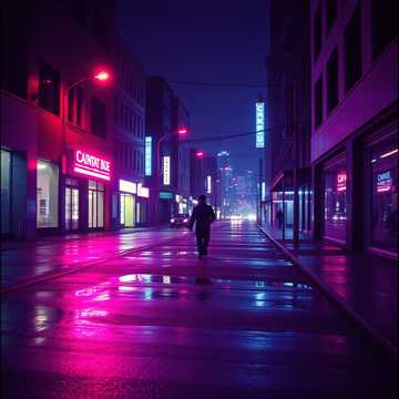 Neon Vale — Midnight Echo cover