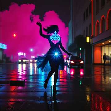 Neon Valence — Dance Like Fire (1) cover