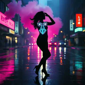 Neon Valence — Dance Like Fire cover