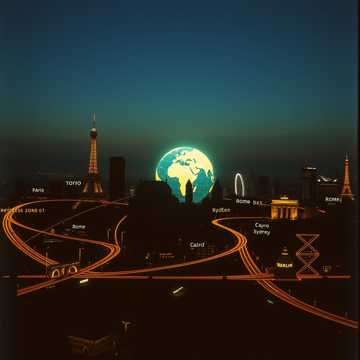 One World of Lights — Adrien Vale cover