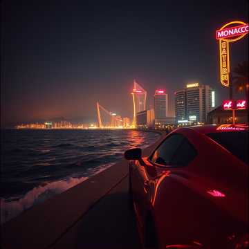 Rico Nova — Neon Monaco Nights cover