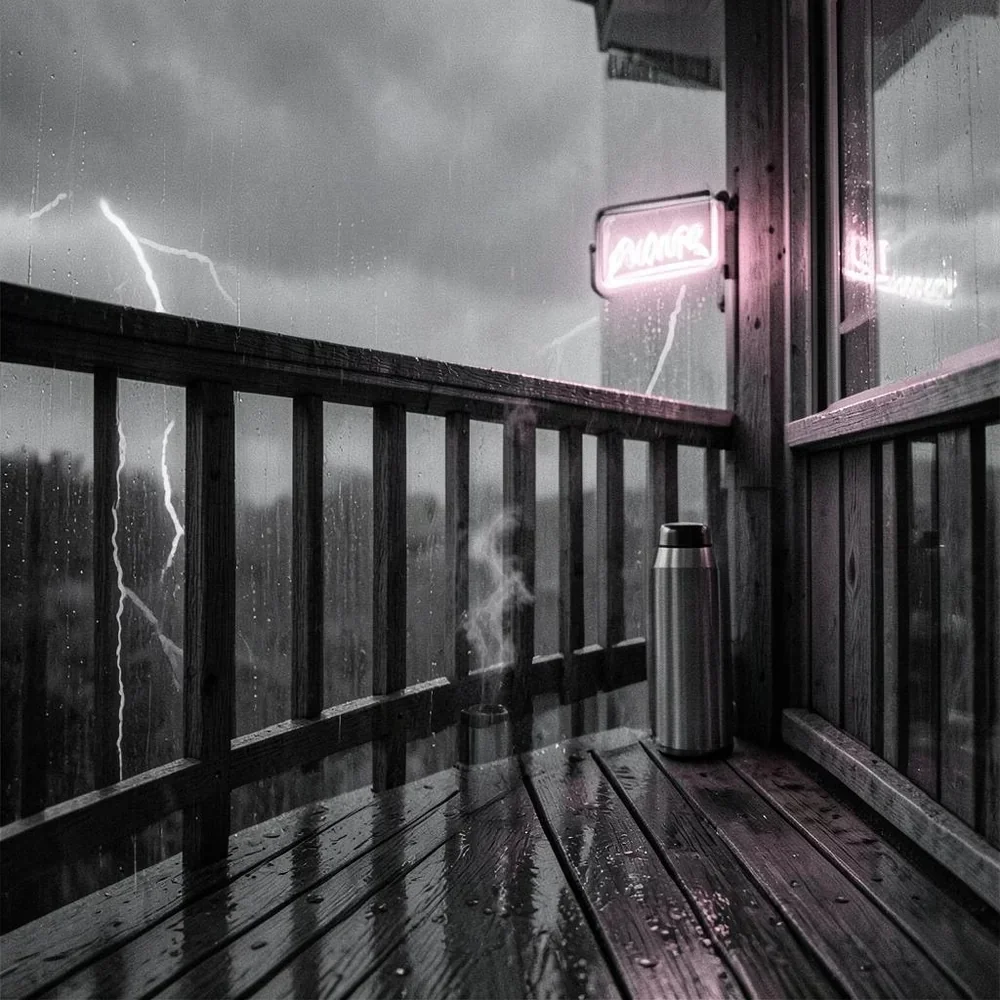 Neon Porch Glows Through cover