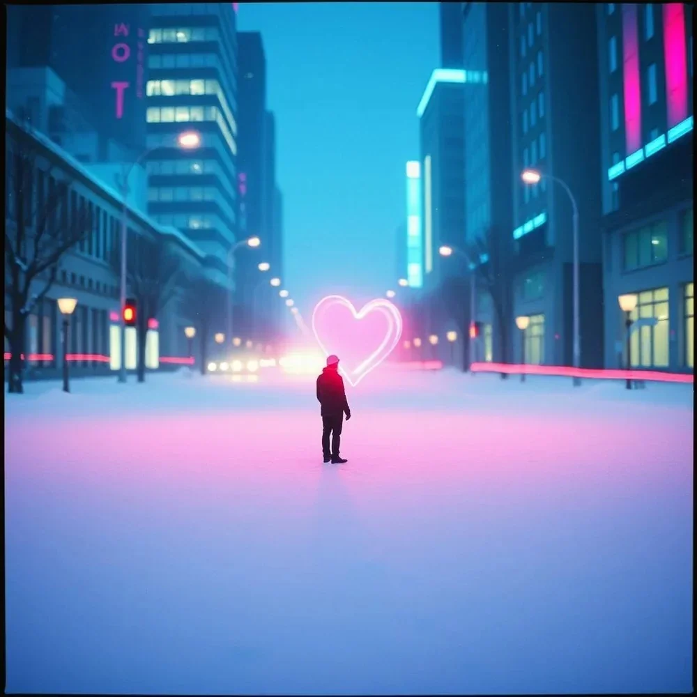 Luna Hart — Falling Like Winter cover