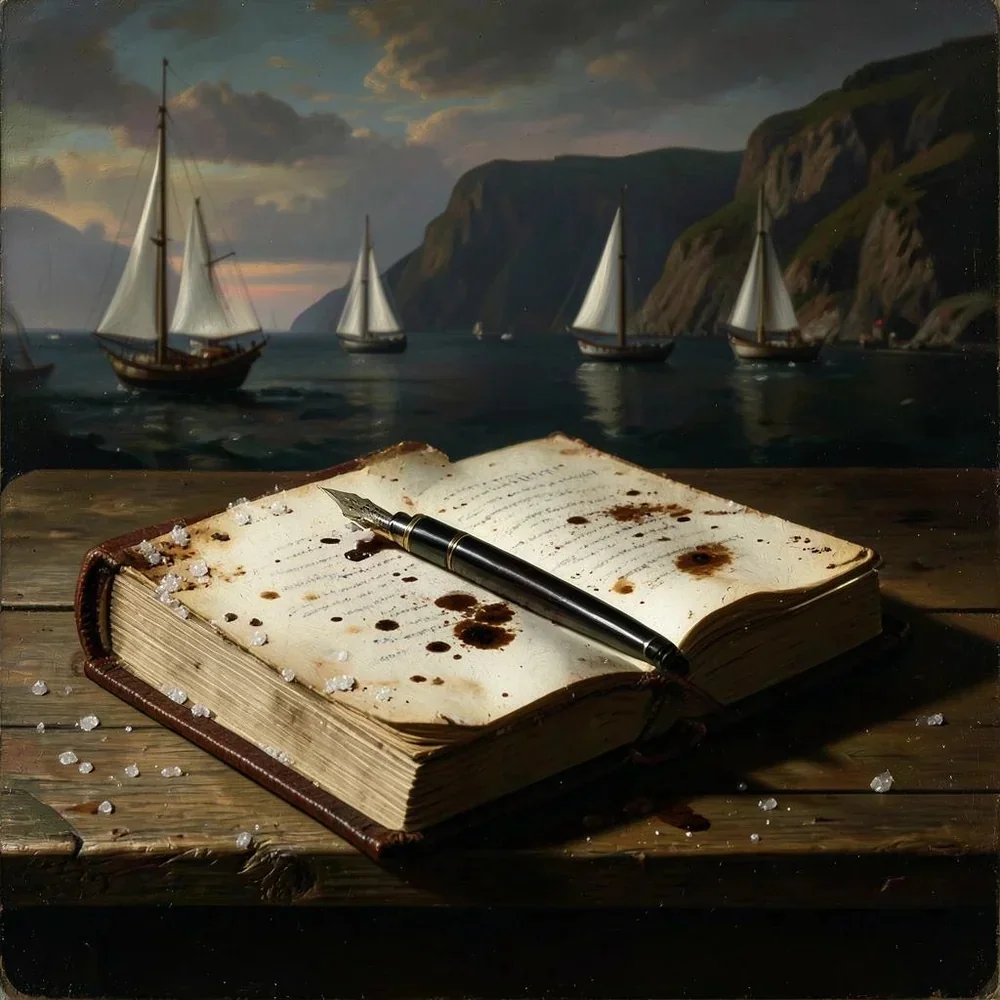 Salt-Stained Pages cover