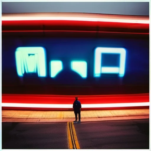 Neon Echoes In The cover