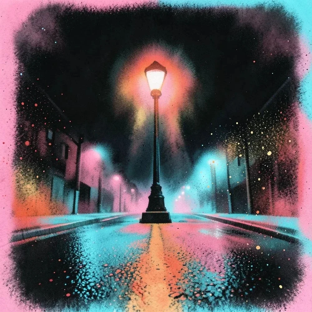Suburban Streets Aglow cover