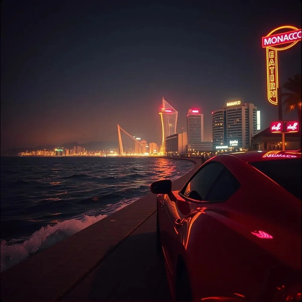 Rico Nova — Neon Monaco Nights cover