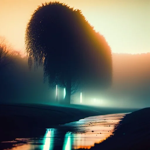 Neon Puddles, Strobe Lights Sway cover