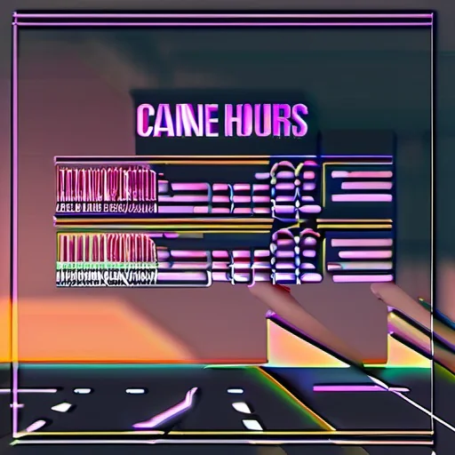 Neon Sentinel, Marking The Hours cover