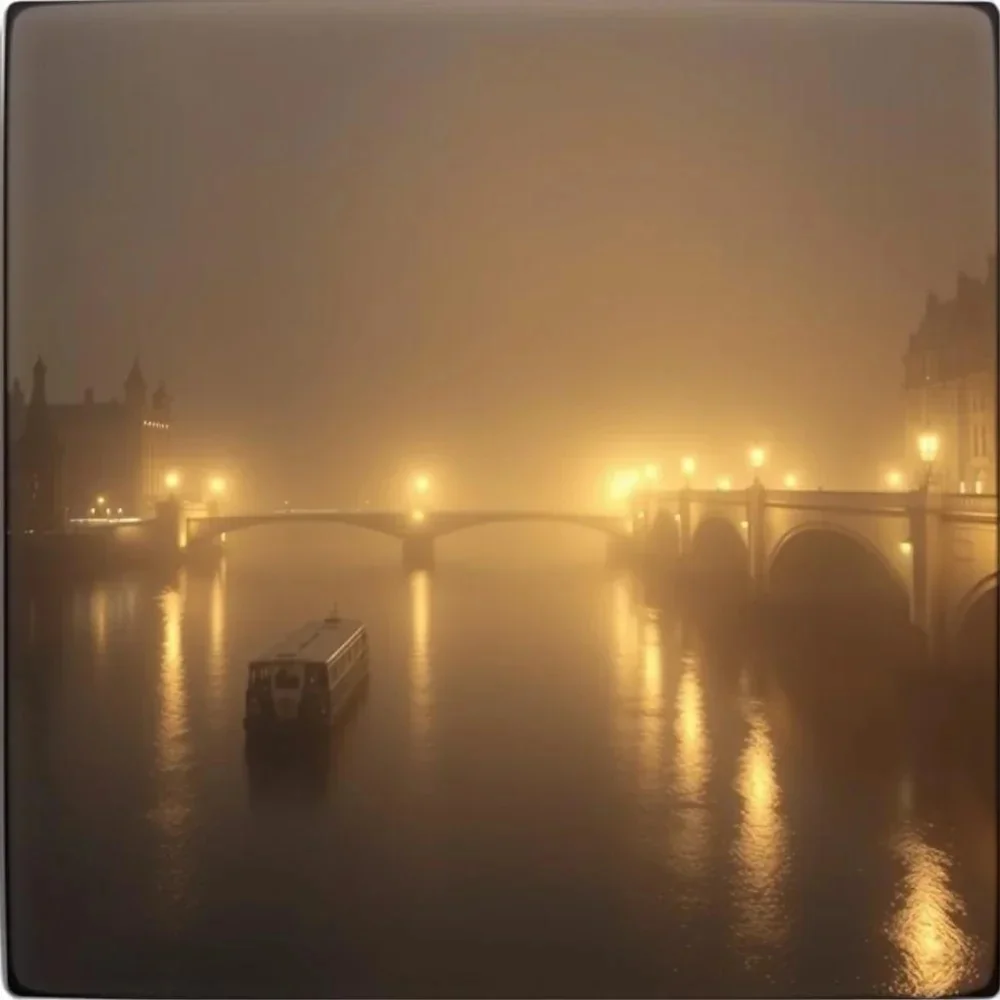 Fog Over the Thames — Adrien Vale cover