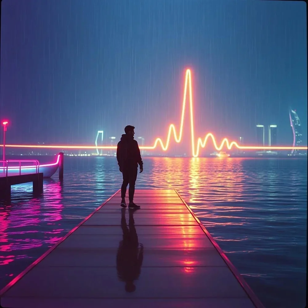 Neon Harbor — Running Through Your Echo cover