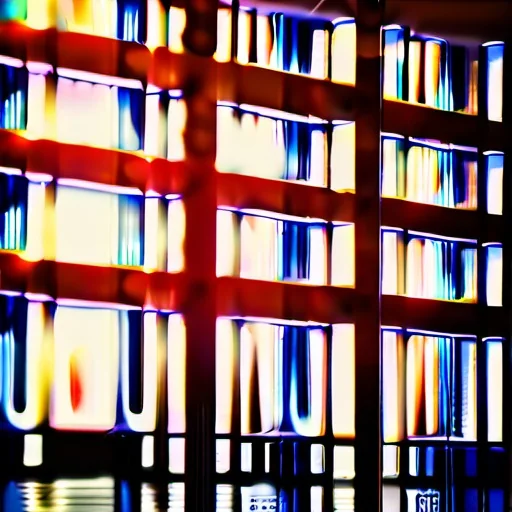 Neon Cathedrals Rising Like cover