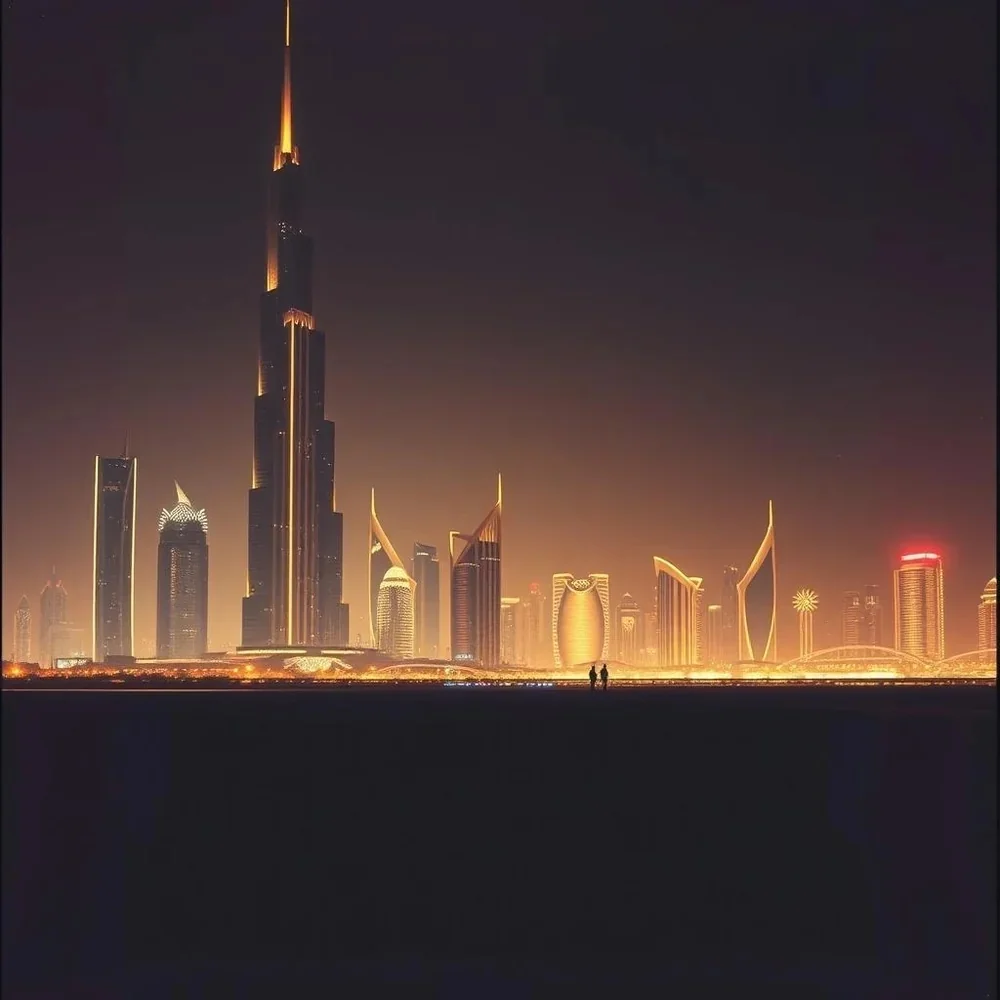 Desert Lights — Adrien Vale cover