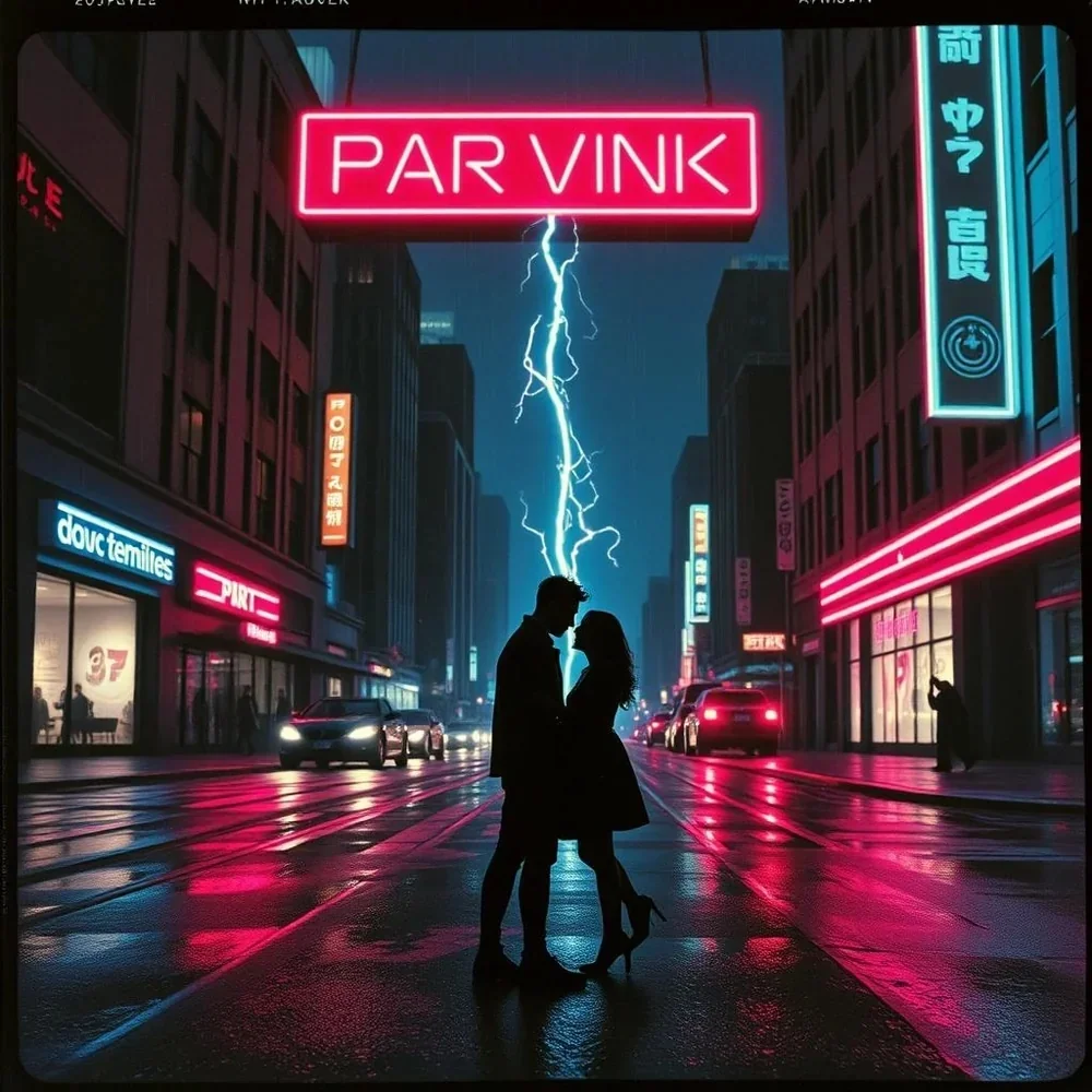 Luno Vega — Neon Heartbeats cover