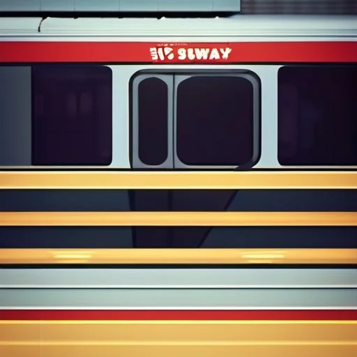 Oh, The Subway Map cover