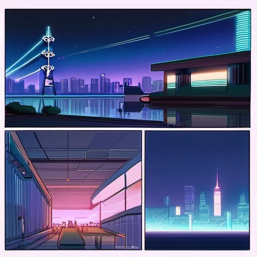 Neon Pools Beneath My cover