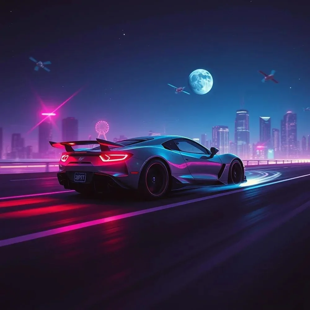 Neon Drift — Higher Than Satellites cover