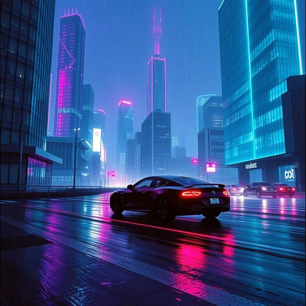 Neon Cartel — Midnight Sprinter cover