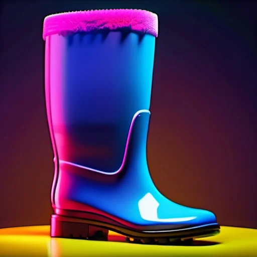 Neon Rain Boots cover
