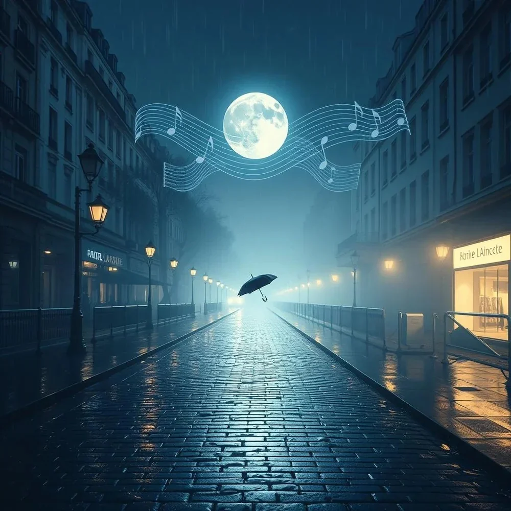 Midnight in Paris — Adrien Vale cover