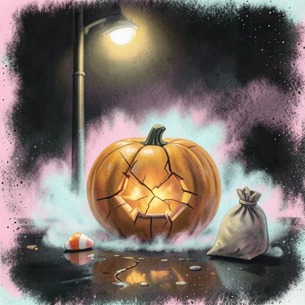 Plastic Pumpkin Cracks cover