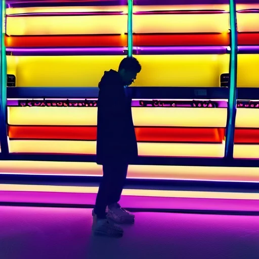 In The Neon'S Electric Glow cover