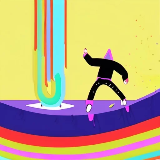 Neon Puddle Footsteps cover