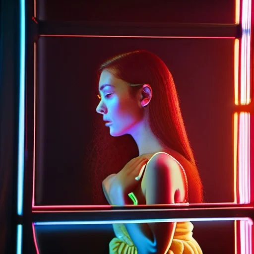 In Neon'S Glow, The cover
