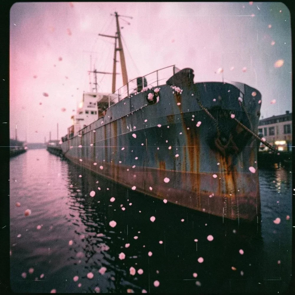 Neon Tug In Midnight Drizzle cover