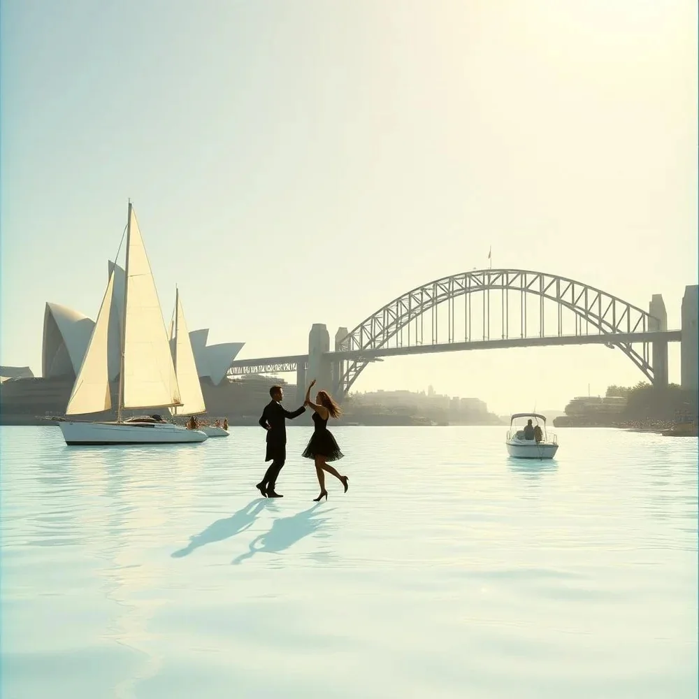 Sails of Sydney — Adrien Vale cover
