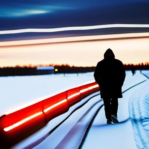 Glass And Snow cover