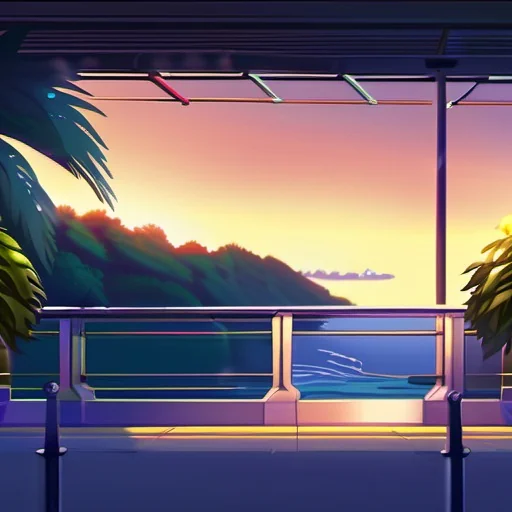 Neon Pindrops, Streetlights Sway cover