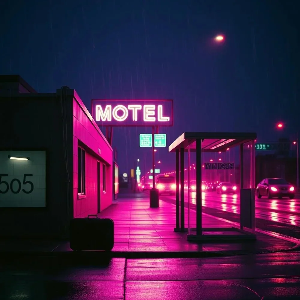 Neon Distance — 505 cover