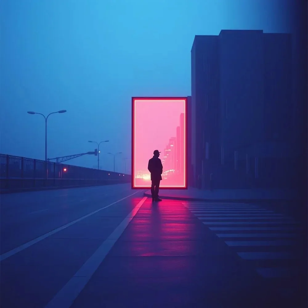 Neon Drift — Seeing Through cover