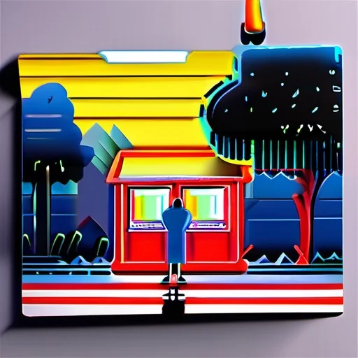 Neon In The Rain cover