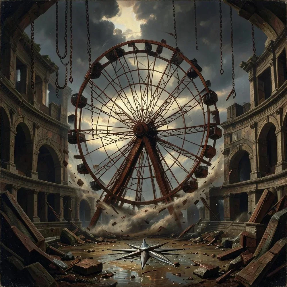 Spinning Through Ruins cover