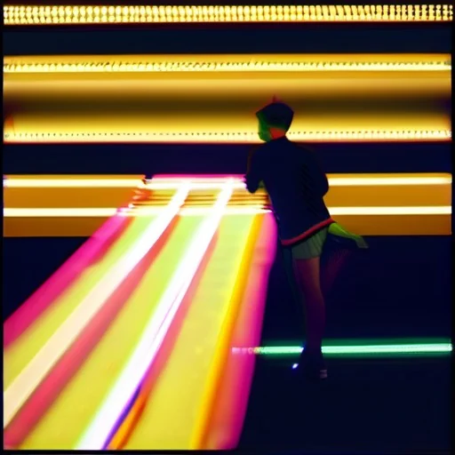 Neon Footsteps Linger cover